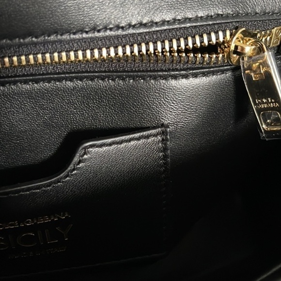 DOLCE & GABBANA NEW leather bag authentic‎ 100% - Picture 12 of 15